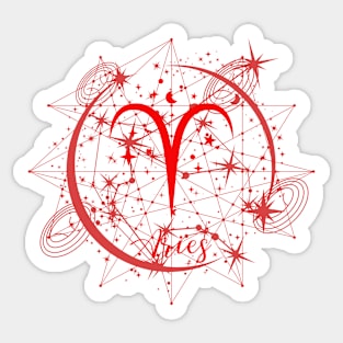 Aries Sticker